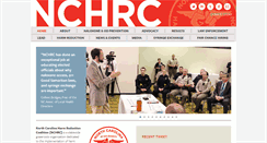 Desktop Screenshot of nchrc.org