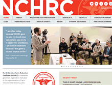 Tablet Screenshot of nchrc.org